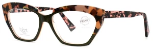 JEAN LAFONT Girl 4047 Olive Tortoise Womens Cat Eye Eyeglasses 55-16-138 E - Picture 1 of 15