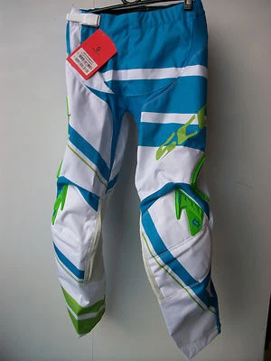 New SCOTT ADULT Blue Pants Sz 28" Motocross Trousers Ideal for YZ KX KXF MX - Image 1 of 4