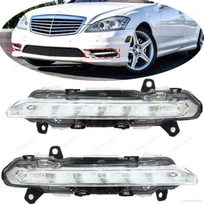 Luz antiniebla delantera L&R DRL para Mercedes Benz S350 S400 S550 S63 CLS550 CL C C350 Foto 1 de 4