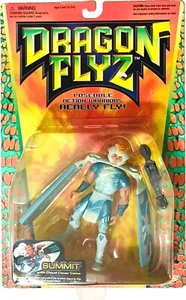 FIGURA DE COLECCIÓN LEWIS GALOOB TOYS DRAGON FLYZ CUMBRE NUEVA EN TARJETA RARA - Imagen 1 de 3
