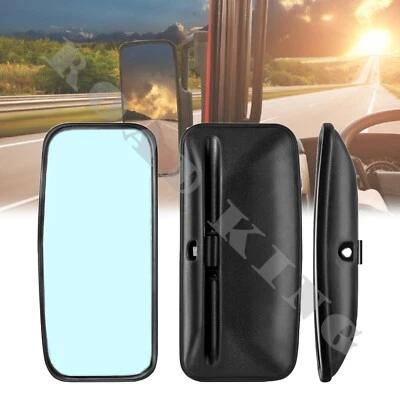 2 x Specchio Retrovisore Universale Autocarro Camion Camper 42 X 20 cm Iveco - Immagine 1 di 3