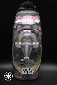 Boba Fett Slave 1 Titanium Series Die Cast Star Wars 2006 - Bild 1 von 1