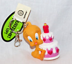 NEW WITH TAG 1999 APPLAUSE  WARNER BROS LOONEY TUNES TWEETY  CLIP / KEYCHAIN
