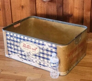 Vintage BUTTER-NUTT BREAD Interstate Bakeries Corporation CARRIER Bakery NVF BOX - Picture 1 of 22