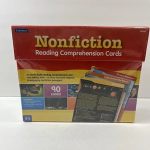Lakeshore Nonfiction Reading Comprehension Cards Grades 4-5 New Homeschool - Picture 1 of 9