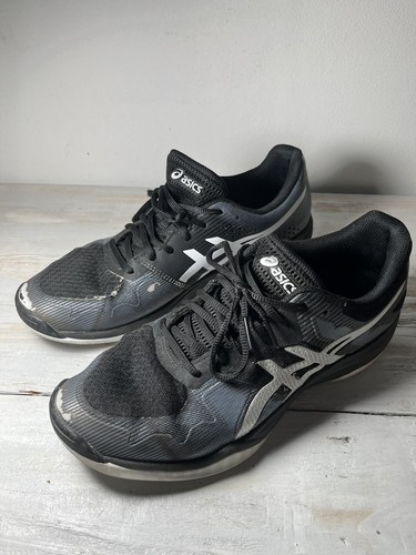 Scarpe da corsa uomo ASICS taglia 10 5 Gel Tactic nere