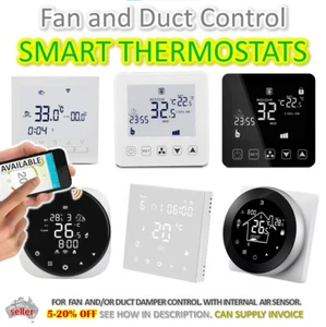 FAN & AC DUCT THERMOSTAT AC Heating Cooling Coil Smart WiFi Alexa Google AUSSIE - Picture 1 of 12