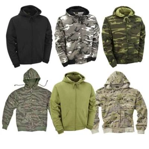 Hoodie Army Combat Military Style Camo Hooded Skate Punk Fishing Work Hunting - Picture 1 of 7