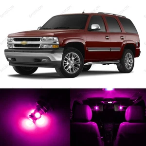 Paquete de 18 luces interiores LED rosas para Chevy Tahoe 2000-2006 + herramienta de palanca - Imagen 1 de 7