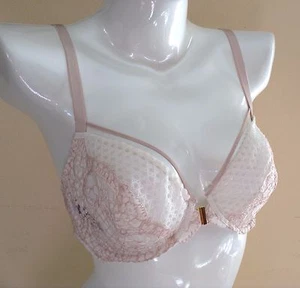 MUY SEXY VICTORIAS SECRET FrontClosure Sin forrar Demi Sujetador 34B Nuevo con etiquetas $58 (M795) - Imagen 1 de 2