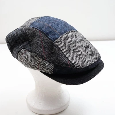 Mucros Weavers Kerry Cap, Irish Hat for Men Plaid Patches - Image 1 of 4