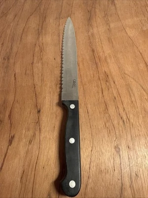 Cuchillo rebanador GINSU Kiso 8" negro apto para lavavajillas hoja de acero inoxidable  Foto 1 de 4