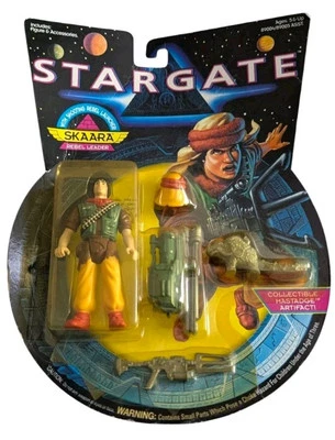 Винтажная экшн-фигурка Stargate Skaara Rebel Leader 1994 90-е игрушка мастадж Hasbro - Изображение 1 из 4