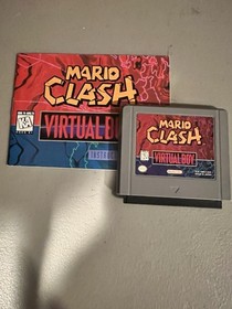 Mario Clash (Nintendo Virtual Boy) Guaranteed - Authentic & Tested USA Version