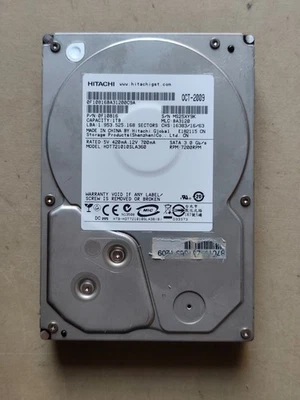 Hitachi HDT721010SLA360 1TB 3,5" HDD Festplatte 7200rpm SATAII 16MB - Bild 1 von 4