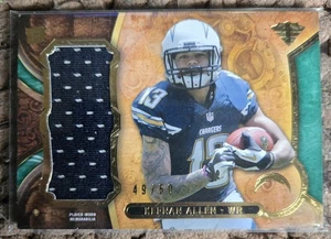 2013 Topps Triple Threads Keenan Allen Jumbo Rookie Relic Patch 49/50 Chargers - Picture 1 of 4