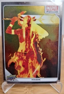 MARVEL PLATINUM Upper Deck #49 Magik CHROME - Picture 1 of 2