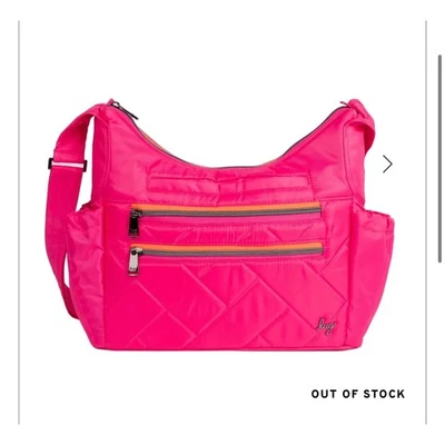 Lug Legacy special Ed Color Hobo Convertible Crossbody - Camper Sold Out Pink - Image 1 of 4