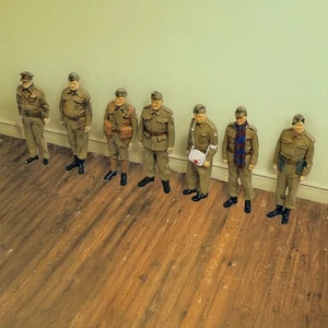 FG43 - 1940s Home Guard Platoon (x7) Figures unpainted O scale - Picture 1 of 7