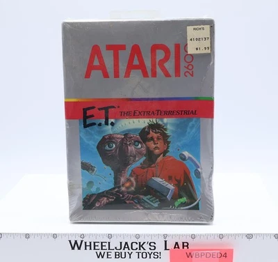 E.T. The Extra-Terrestrial Atari 2600 1982 Cartuccia Videogioco NUOVA SIGILLATA - Immagine 1 di 4