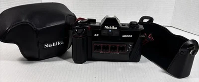 Sistema de lentes cuadradas NISHIKA N8000 30 mm cámara 3D utiliza correa de estuche de película a color de 35 mm Foto 1 de 4