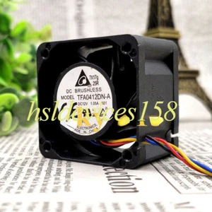 1pc Delta TFA0412DN-A 4028 4CM 12V 1.05A Double Ball 4-wire Cooling Fan - Picture 1 of 3
