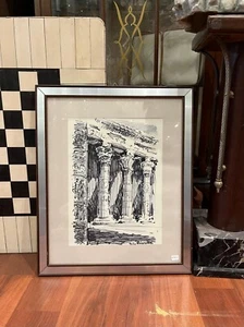 Pietro Giavini Schizzo Con Carboncino - Foto 1 di 3
