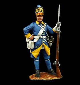 Tin soldier Collectible Swedish grenadier of Mellin regiment, 1700-05 European W