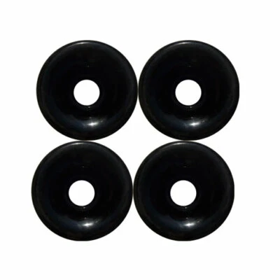 HOUSE LONGBOARD WHEEL Blank Pro Longboard Cruiser Skateboard Wheels 65mm 80a Solid Black