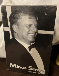 George E. Soroka Minus Stress Cassette Tape and Booklet Self-Help SEALED - Picture 1 of 2