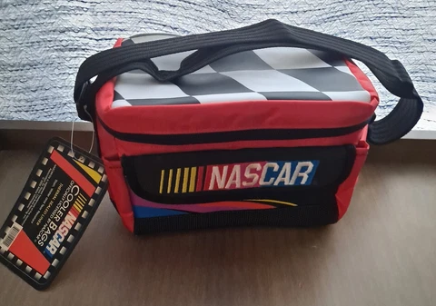 2000 NASCAR Lunch Box Insulated Cooler Adjustable Strap Cover