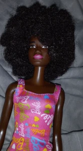 Barbie Pink Barbie Logo Print Dress Doll 2023 - Picture 1 of 4