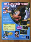 Disney's Hide & Seek Gamecube 2003 stampa vintage annuncio/poster ufficiale Topolino