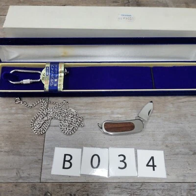Moki KAICUT Knife Japan TS-103 Tiny Necklace Keychain With Box - Image 1 of 4