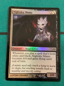 MTG Magic the Gathering - FOIL Nightsky Mimic SP Eventide - Picture 1 of 1