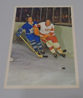 Toronto Star 1963-64 Marcel Pronovost Detroit Hockey Stars en action lot 12