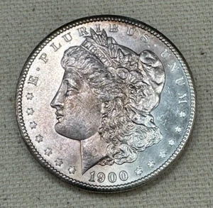 1900 $1 Morgan Silver Dollar Philadelphia, United States Unc. Coin - Beaut! - Picture 1 of 4