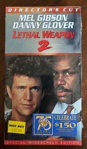LETHAL WEAPON 2 Director's Cut Widescreen VHS Brand New Sealed 1998 Release - Bild 1 von 7