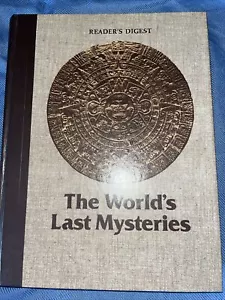 Vintage 1978 Readers Digest The Worlds Last Mysteries Illustrated Hardcover - Bild 1 von 5