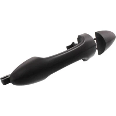 Manija de puerta para Ford Focus 2000-2007 con orificio de llave delantero izquierdo derecho liso negro Foto 1 de 4