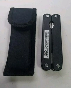 Vintage Oldsmobile Promo Stainless Barlow Multi-Tool Taschenmesser mit Scheide - Bild 1 von 4