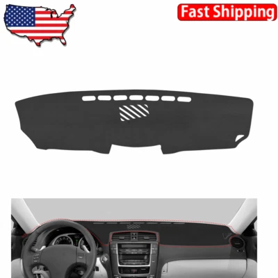 For Lexus IS250/350 2006-2011 Leather Dashboard Mat Anti Sun Non-Slip Dash Mat - Image 1 of 4