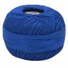 Lizbeth Egyptian Cotton Crochet Thread Size 80 Color 652 Royal Blue