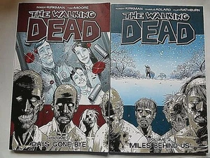 The Walking Dead Vol #1 & 2 Days Gone Bye Image 2014 TPB novela gráfica - Imagen 1 de 2