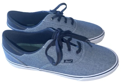 Bass Denim Tennis Shoes Blue Casual Sneakers Mens Size 13 Brand New - Image 1 of 4