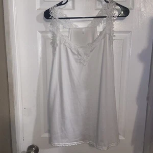 Camiseta sin mangas blanca para mujer talla 3xl - Imagen 1 de 8