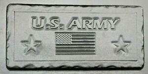 Army Military bench top concrete mold .150 abs plastic mould 31" x 14" x 2.5"