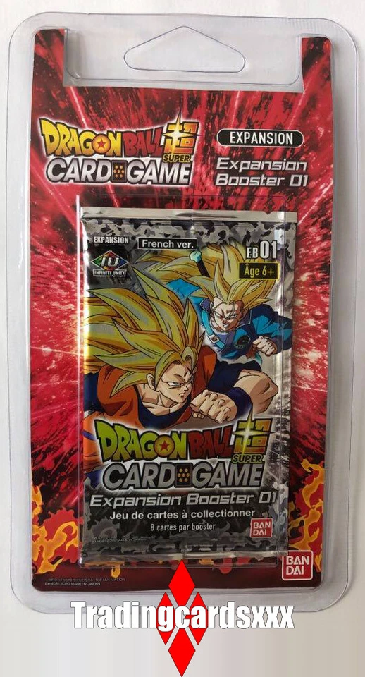 ♦Dragon Ball Super Card Game♦ Booster de 8 cartes sous blister : Expansion 01 - Photo 1/1