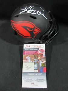 MINI CASCO KURT WARNER FIRMADO ARIZONA CARDINALS VELOCIDAD ECLIPSE RIDDELL JSA CERTIFICADO DE AUTENTICIDAD - Imagen 1 de 4