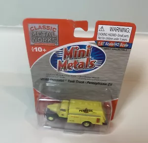 Mini metalli scala HO 41/46 camion cisterna Pennsylvania olio pennzoil 30335 - Foto 1 di 13